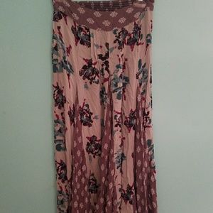 Free People High-Low Maxi Skirt